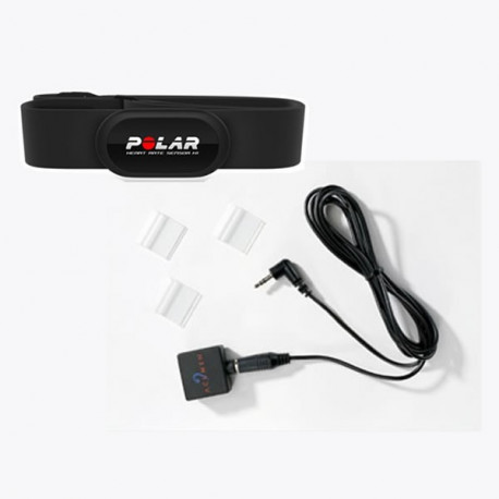 Indoor Rower Heart Rate Monitoring Kit with Polar Equipment