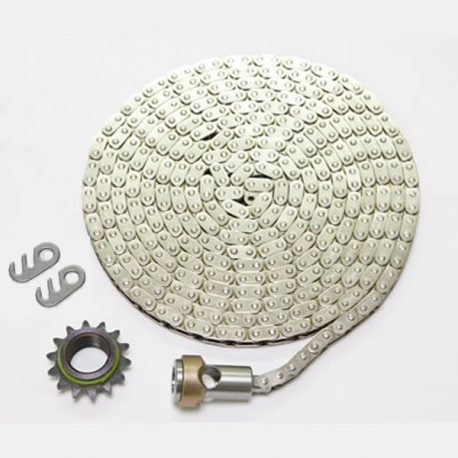 Nickel Chain with Sprocket Kit