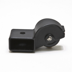 Footcaster Assembly Left—SkiErg1 Floor Stand